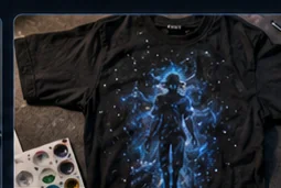 Painted tee example