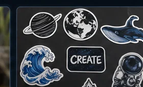 Sticker pack example